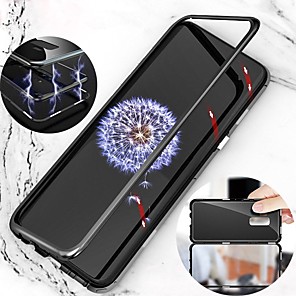 tok Για Samsung Galaxy S9 Plus / S9 Μαγνητική ΠλήÏης Θήκη ΜονόχÏωμο ΣκληÏή Μεταλλικό για S9 / S9 Plus / S8 Plus